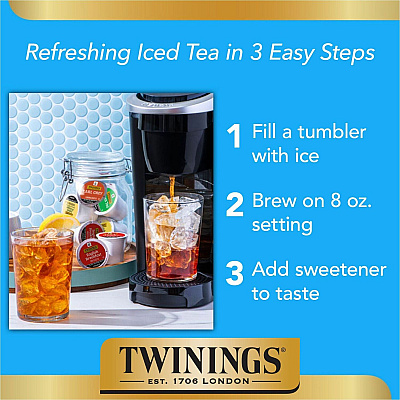 TWININGS Earl Grey Flavoured Black Tea K-Cup (TWG08756)