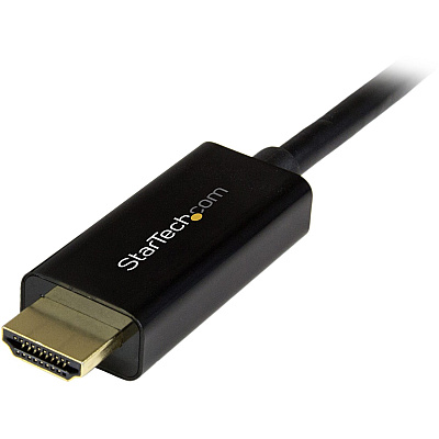 StarTech 16ft (5m) Displayport To Hdmi Cable - 4k (DP2HDMM5MB)