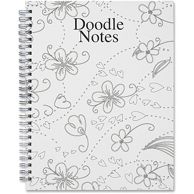 House of Doolittle Doodle Notes Spiral Notebook (HOD78190)