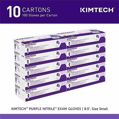 KIMTECH Purple Nitrile Exam Gloves (KCC55081CT)