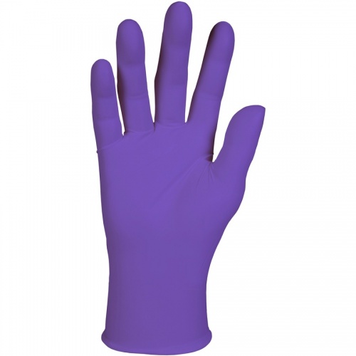 Kimberly-Clark Purple Nitrile Exam Gloves - 9.5" (55081CT)