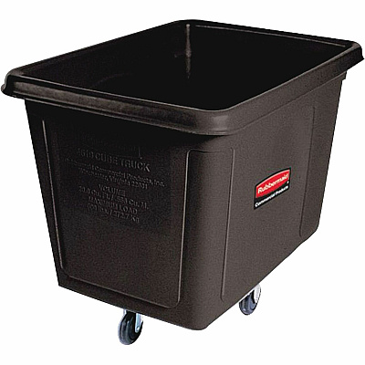 Rubbermaid Commercial 300-lb Capacity Cube Truck (RCP460800BK)
