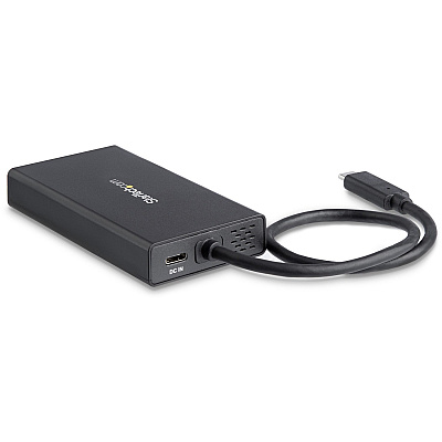 StarTech Usb C Multiport Adapter With Hdmi - 4k - Mac & Windows - 60w Pd - Portable Docking Station For Laptop W/ 2x Usb 3.0 Ports And Gigabit Ethernet Port (DKT30CHPD)