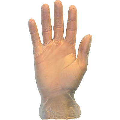 Safety Zone Powder Free Clear Vinyl Gloves (SZNGVP9LGHH)