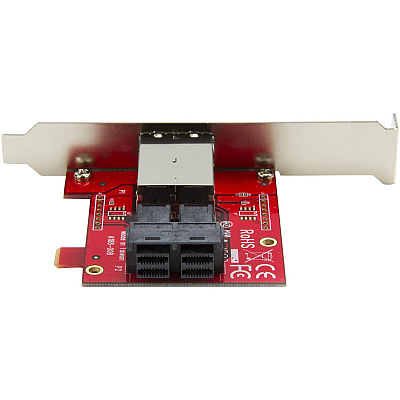 StarTech Mini-sas Adapter - Dual Sff-8643 To 8644 (SFF86448PLT2)