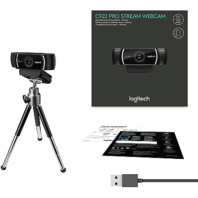 Logitech C922 Webcam - 2 Megapixel - 60 fps - USB 2.0 (LOG960001087)