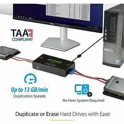StarTech Duplicator / Eraser - 2.5/3.5" Sata/sas (SATSASDUPE11)
