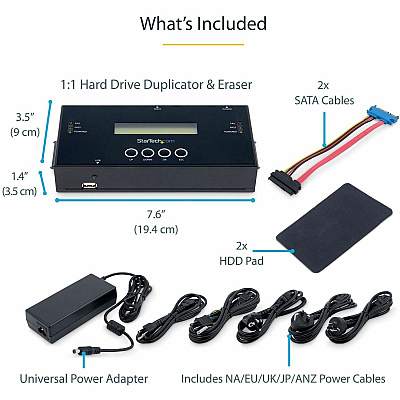StarTech Duplicator / Eraser - 2.5/3.5" Sata/sas (SATSASDUPE11)