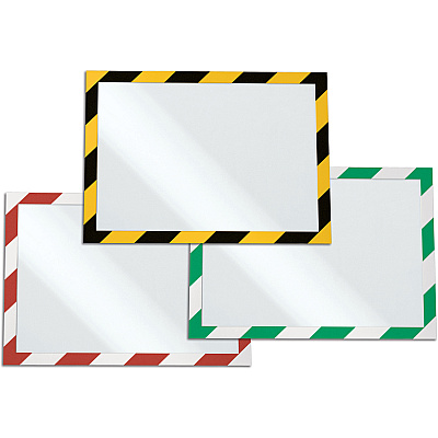 Durable DURAFRAME SECURITY Self-Adhesive Magnetic Letter Sign Holder (DBL4770130)