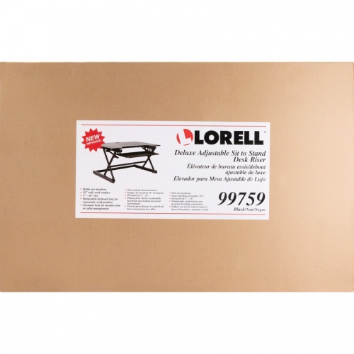 Lorell Deluxe Adjustable Desk Riser (99759)