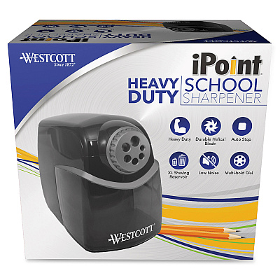 Westcott iPoint Heavy-Duty School Sharpener (ACM16681)