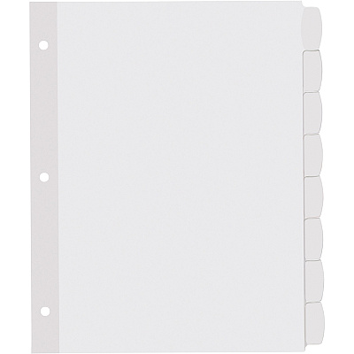 Avery Big Tab Printable White Label Dividers (AVE14435)