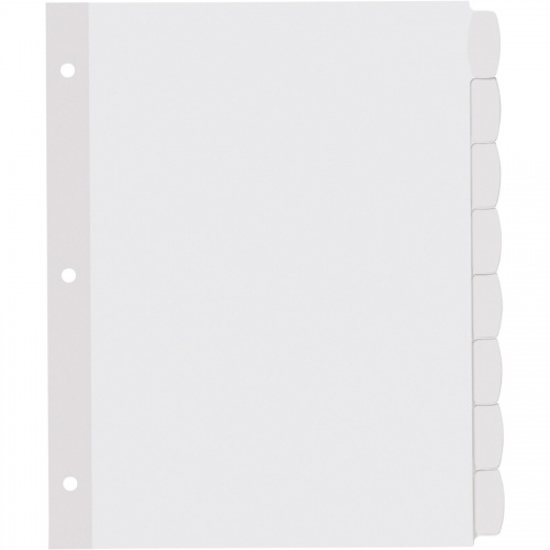 Avery Big Tab Printable White Label Dividers (14435)