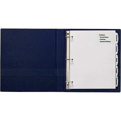 Avery Big Tab Printable Large White Label Dividers (AVE14438)