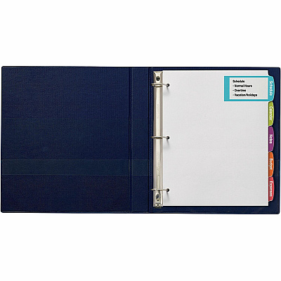 Avery Big Tab Printable Large White Label Dividers (AVE14438)