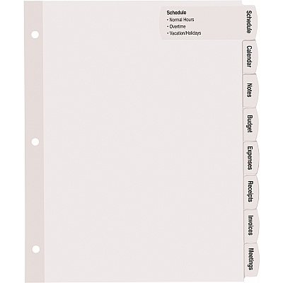 Avery Big Tab Tab Divider (AVE14439)