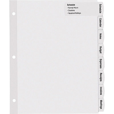 Avery Big Tab Tab Divider (AVE14439)