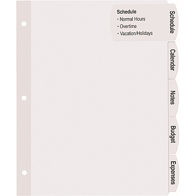 Avery Big Tab Tab Divider (AVE14440)
