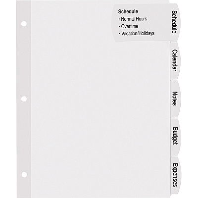 Avery Big Tab Tab Divider (AVE14440)