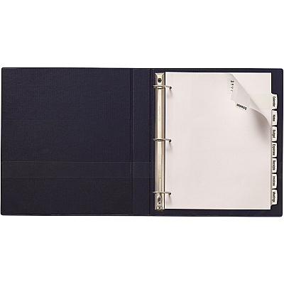 Avery Big Tab Printable Large White Dividers with Easy Peel, 8 Tabs (AVE14441)