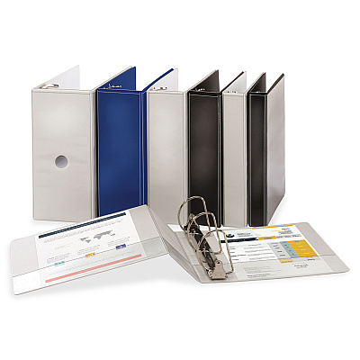 Business Source D-Ring View Binder (BSN28452)