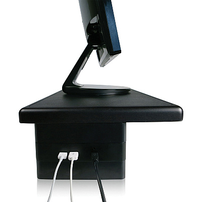 DAC Stax Ergonomic Height Adjustable Monitor Stand with 2 USB Ports (DTA02159)