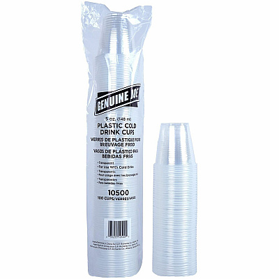 Genuine Joe 5 oz Transparent Beverage Cups (GJO10500)