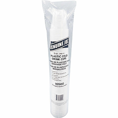 Genuine Joe 5 oz Transparent Beverage Cups (GJO10500)