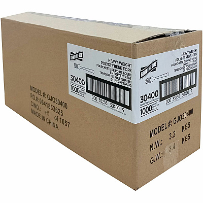 Genuine Joe Heavyweight Disposable Forks (GJO30400)