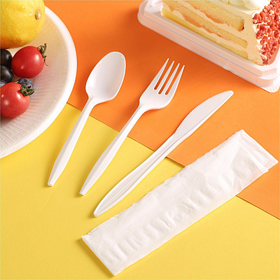 Genuine Joe 6-Piece Fork/Knife/Spoon Utensil Kit (GJO58943)