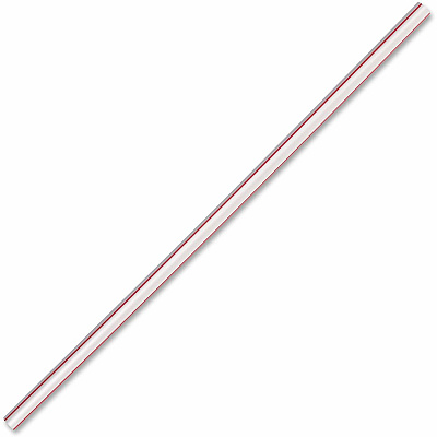 Genuine Joe Jumbo Striped Straws (GJO58944)