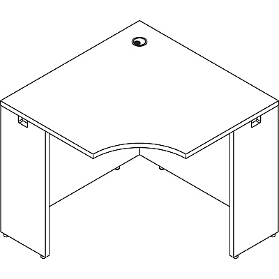 Lorell Essentials Series Corner Desk (LLR34391)