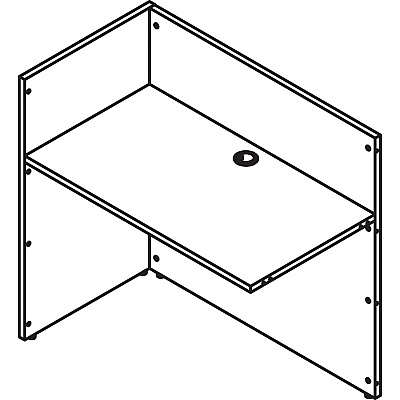 Lorell Essentials Series Reception Return (LLR59627)