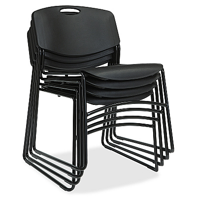 Lorell Heavy-duty Standard-height Stack Chairs (LLR62528)