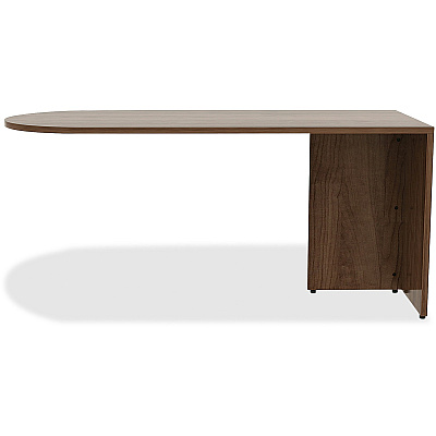 Lorell Essentials Series Peninsula Desk Box 1 of 2 (LLR69959)
