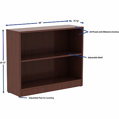 Lorell Laminate Bookcase (LLR99778)