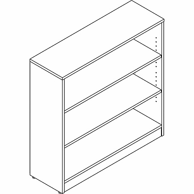 Lorell Laminate Bookcase (LLR99781)