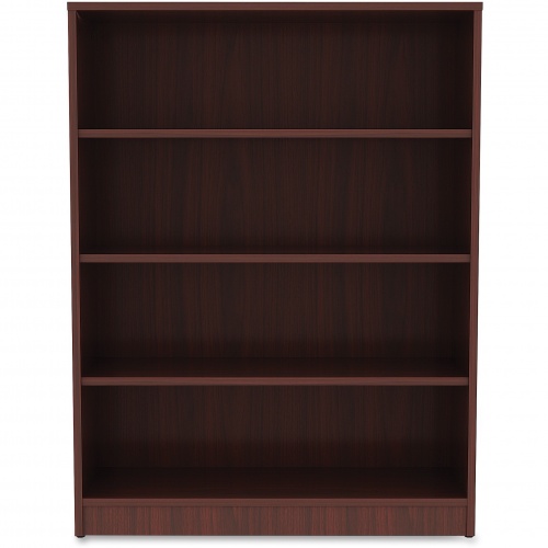 Lorell Mahogany Laminate Bookcase (99784)