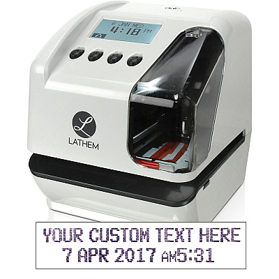 Lathem LT5 Electronic Time and Date Stamp (LTHLT5000)