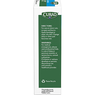 Curad Assorted Waterproof Transparent Bandages (MIICUR5108)