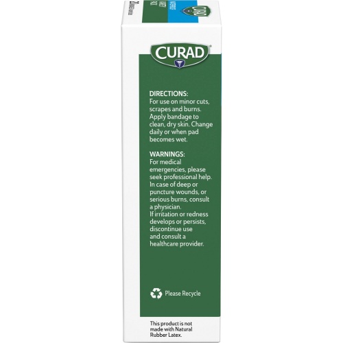 Curad Assorted Waterproof Transparent Bandages (CUR5108)