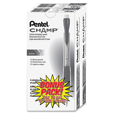 Pentel Champ Mechanical Pencils (PENAL15ASW2)