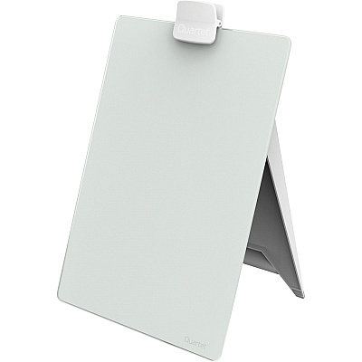 Quartet Glass Dry-Erase Desktop Easel (QRTGDE119)