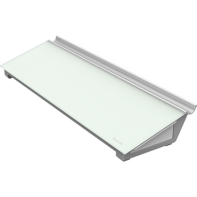 Quartet Glass Dry-Erase Desktop Computer Pad (QRTGDP186)