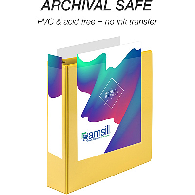 Samsill Economy 2" Round-Ring View Binder (SAM18561)