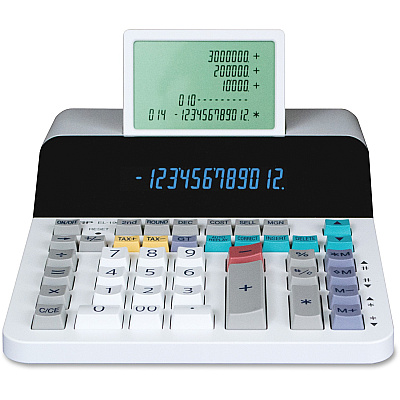 Sharp EL-1901 12 Digit Paperless Printing Calculator
