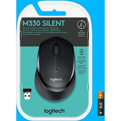 Logitech SILENT PLUS M330 Mouse (LOG910004905)