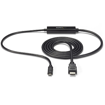 StarTech Usb-c To Hdmi Cable - 1m - 4k 30 Hz - Eliminate Clutter By Connecting Your Usb Type-c Computer Directly To An Hdmi Display Without Additional Adapters (CDP2HDMM1MB)