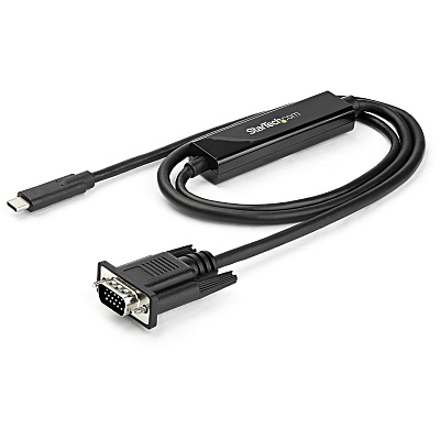 StarTech 3ft Usb C To Vga Cable Video Adapter (CDP2VGAMM1MB)
