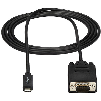StarTech 6ft Usb C To Vga Cable Video Adapter (CDP2VGAMM2MB)